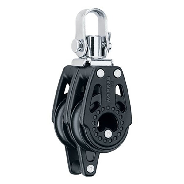 Moitão Giratório Duplo c/ Saída Harken Carbo Air 343 29mm