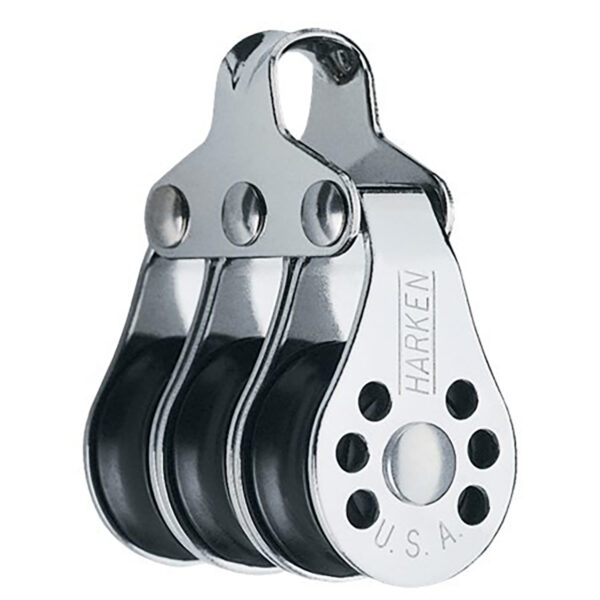 Moitão Triplo Fixo Harken 228 22mm