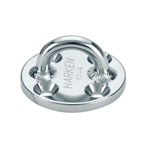 Alça Inox c/ Base Circular Harken 648 Alta Carga 76mm