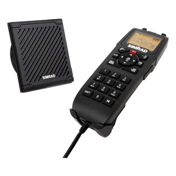 Kit Handset e Alto-falante Externo p/ Rádio VHF Simrad RS90