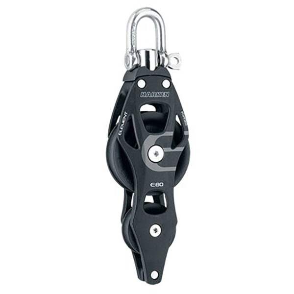 Moitão Violino Giratório c/ Saída Harken Element 6293 80mm