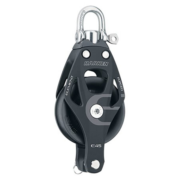 Moitão Giratório c/ Saída Alumínio Harken Element 6231 45mm