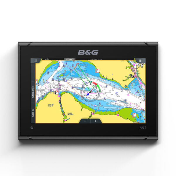Chartplotter GPS Sonar B&G Vulcan 9FS s/ Transdutor