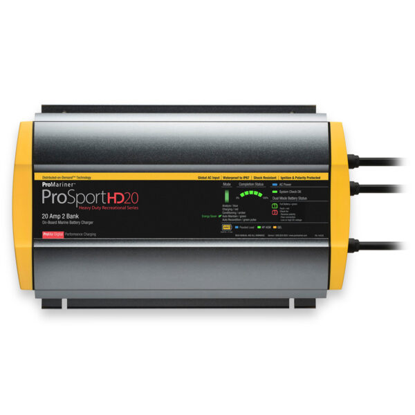 Carregador de Bateria Inteligente ProSportHD 20A 12-24V