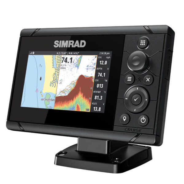 GPS Sonar Simrad Cruise 5 ROW c/ Transdutor 83/200 - Image 2