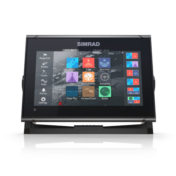 GPS Sonar Simrad GO9 XSE c/ Transdutor HDI Med/High