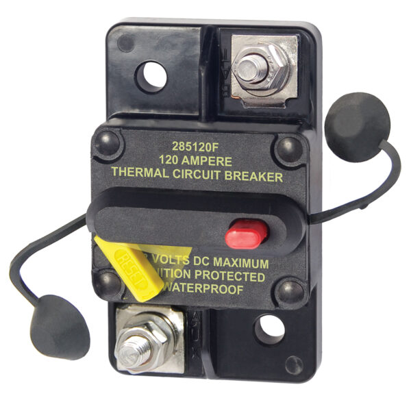 Disjuntor Térmico p Superfície 120A Blue Sea 7188 285 Series
