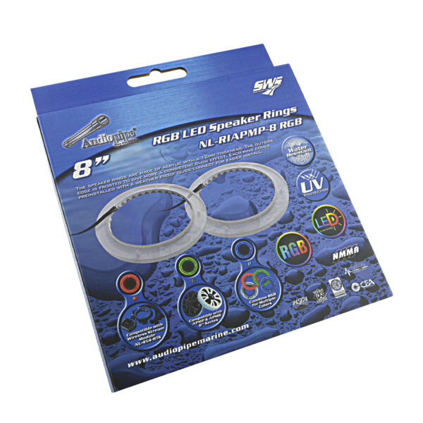Anel de LED RGB 8 Pol. AudioPipe NL-RIAPMP-8 PAR - Image 7