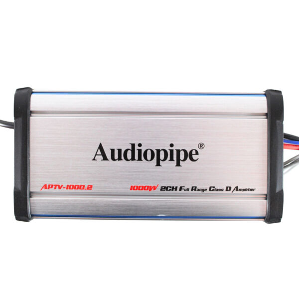 Amplificador Marítimo 2 CH Classe D Audiopipe APTV-1000.2