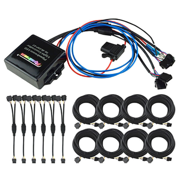 Kit Controlador de LED RGB Marinizado Audiopipe NL-8LESP-KT