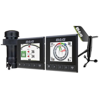 Pack 2 Displays c/ Transdutor e Sensor de Vento B&G