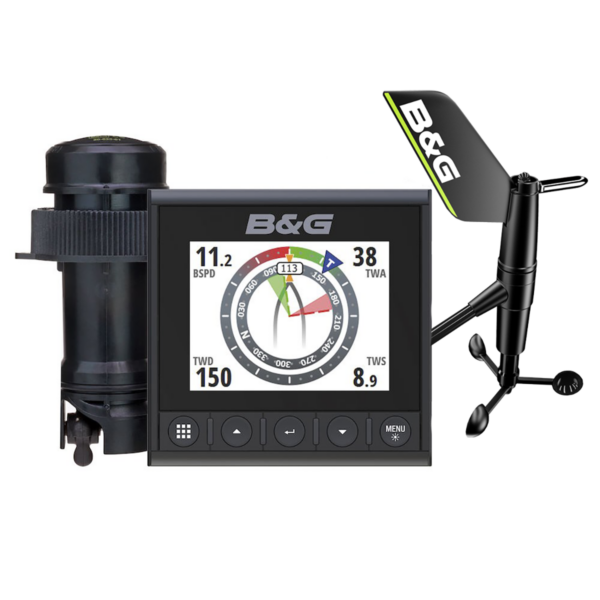 Pack Display Triton2 Transdutor e Sensor de Vento s/ Fio B&G
