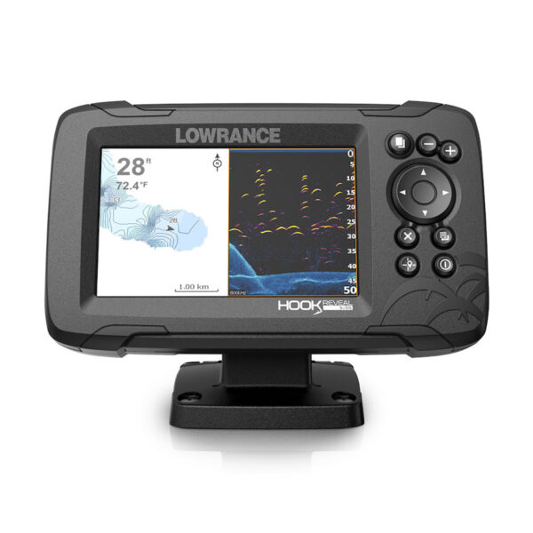 GPS Sonar Lowrance Hook Reveal 5x SplitShot c/ Transdutor - Image 2