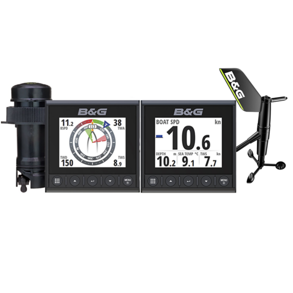 Pack 2 Displays c/ Transdutor e Sensor de Vento B&G - Image 2