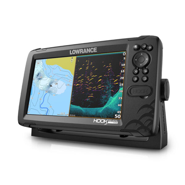 GPS Sonar Lowrance Hook Reveal 9 c/ Transdutor HDI 50/200 - Image 3