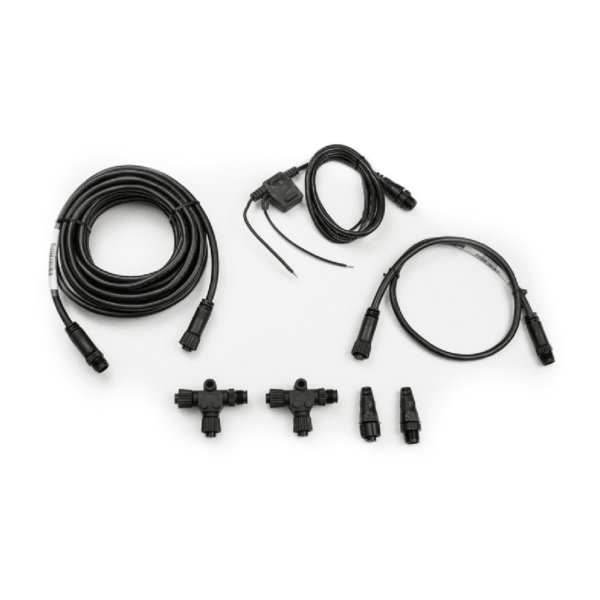Kit Starter Rede NMEA 2000 p/ 1 Dispositivos Lowrance Micro-C