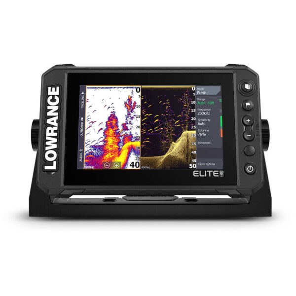 GPS Sonar Lowrance Elite FS 7 c/ Transdutor Active Imaging