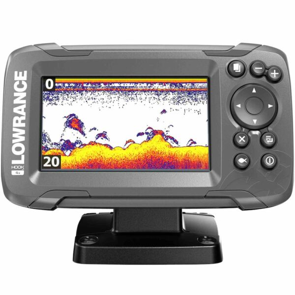 Sonar Lowrance Hook2-4X c/ Transdutor e Capa Protetora - Image 2