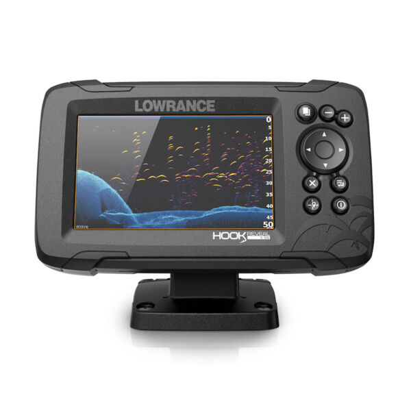 GPS Sonar Lowrance Hook Reveal 5 ROW c/ Capa e Carta Náutica - Image 2