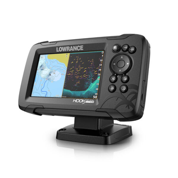 GPS Sonar Lowrance Hook Reveal 5 ROW c/ Capa e Carta Náutica - Image 3
