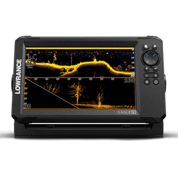 Gps Sonar Lowrance Eagle Eye-9 Live Row C/ Transdutor Live - Imagem 2