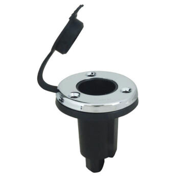 Base Circular p/ Luz de Mastro de 2 Pinos Perko 1045P0SDP