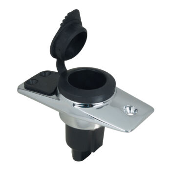 Base p/ Luz de Navegação Perko 1060PB0DP 2 Pinos Cromada