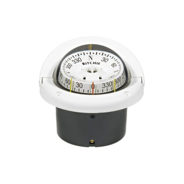 Bússola Náutica Ritchie Helmsman HF-743W CombiDial Embutir