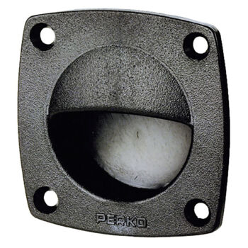 Puxador Embutido Retangular Perko 1016DP0BLK
