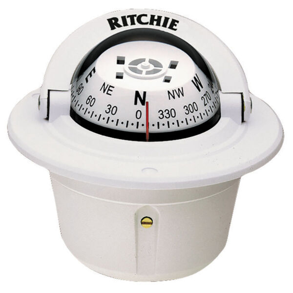 Bússola Náutica Ritchie Explorer F-50W p/ Embutir