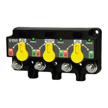 Relé de Carga Triplo ACR Programável 300A/500A EGIS XD 8730