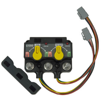 Relé de Carga Duplo (ACR) Programável 300A/500A EGIS XD 8720