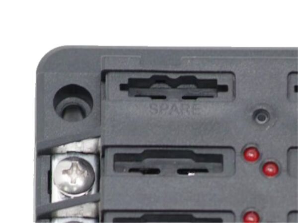 Porta Fusível Lâmina 12 Vias com LED Indicador e Tampa EGIS 8029B - Imagem 4