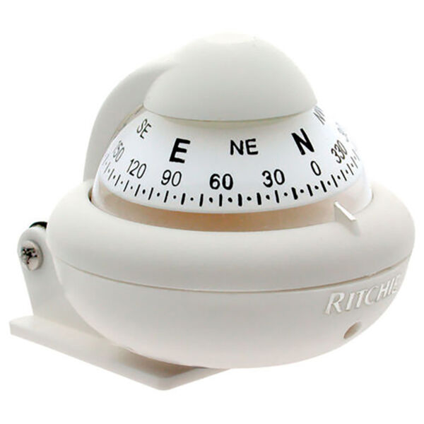 Bússola Náutica RitchieSport p/ Sobrepor X-10W-M c/ LED