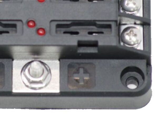Porta Fusível Lâmina 12 Vias com LED Indicador e Tampa EGIS 8029B - Imagem 6