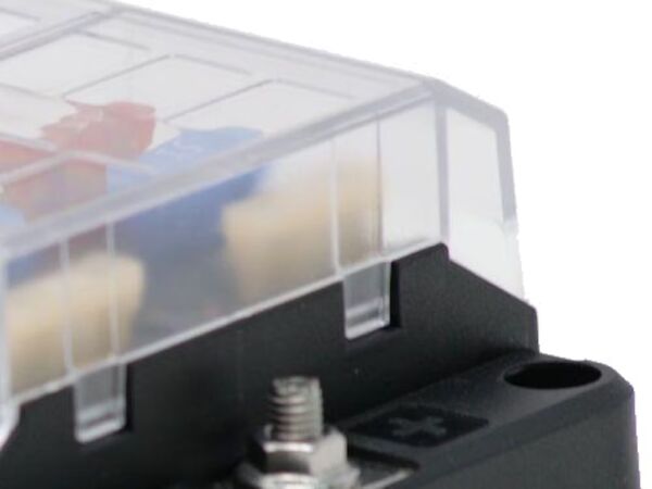 Porta Fusível Lâmina 12 Vias com LED Indicador e Tampa EGIS 8029B - Imagem 7